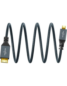 Cable Micro HDMI a Mini HDMI Twozoh 0.5m Soporta 4K 1080p 2