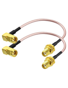 Cables de Extensión Coaxial DHT Electronics SMA 2 Unidades 15.24 cm