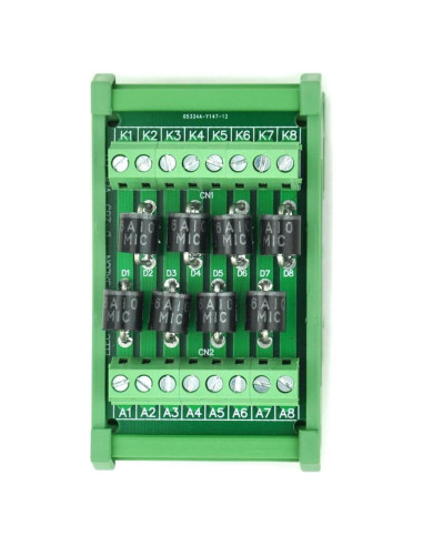 Módulo Diodo 6A 1000V Montaje en Riel DIN Electronics-Salon