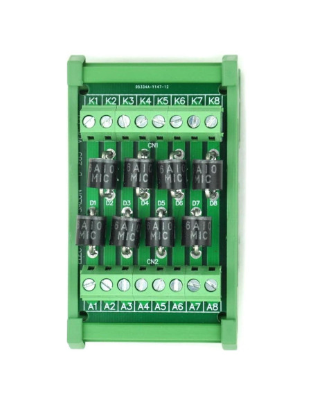 Módulo Diodo 6A 1000V Montaje en Riel DIN Electronics-Salon