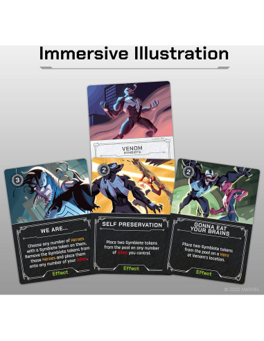Juego de Mesa Marvel Villainous - Somos Venom - Ravensburger