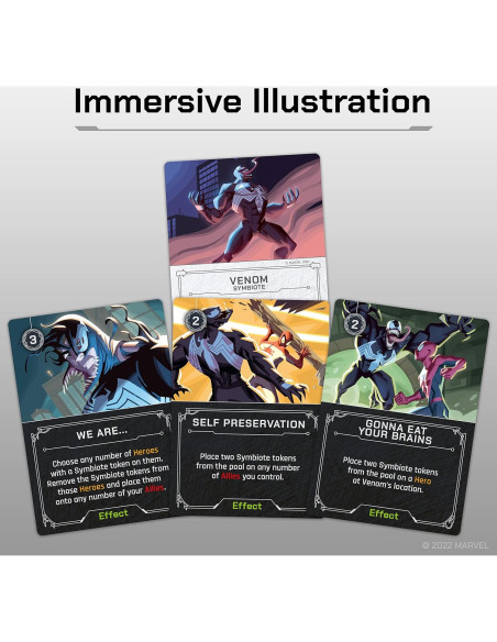 Juego de Mesa Marvel Villainous - Somos Venom - Ravensburger Juego de Mesa Marvel Villainous - Somos Venom - Ravensburger