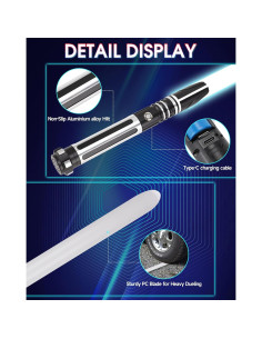 Sable de Luz RGB ANASABER S9 con Control de Movimiento 10 Sonidos 2