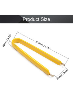 Extractor de Chips IC Utoolmart 2 Pcs Antiestático 105mm 2