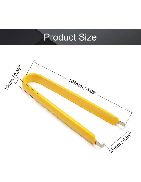 Extractor de Chips IC Utoolmart 2 Pcs Antiestático 105mm