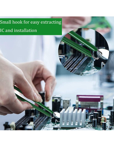 Extractor de Chips IC Utoolmart 2 Pcs Antiestático 105mm