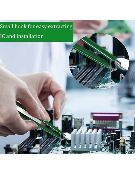 Extractor de Chips IC Utoolmart 2 Pcs Antiestático 105mm