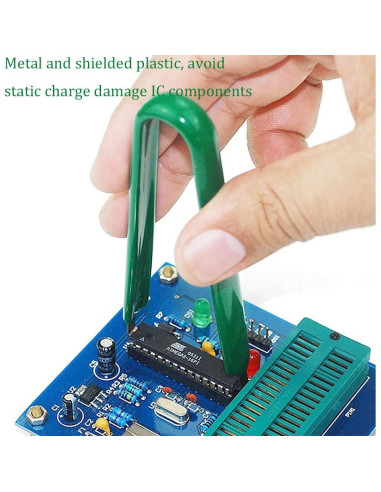Extractor de Chips IC Utoolmart 2 Pcs Antiestático 105mm