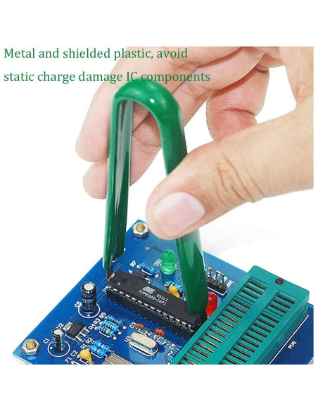 Extractor de Chips IC Utoolmart 2 Pcs Antiestático 105mm