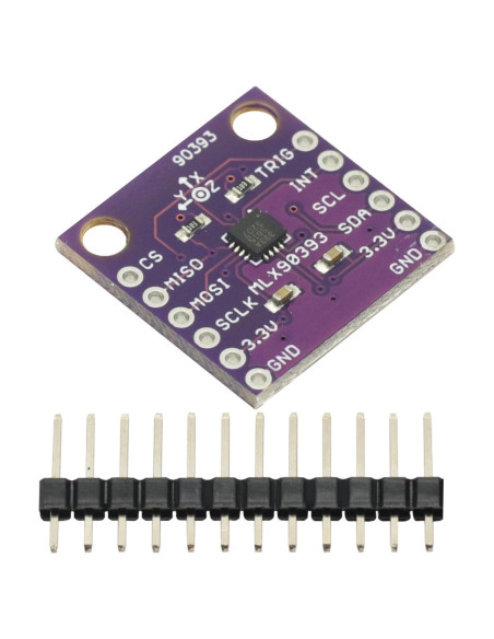 Sensor Hall 3D MLX90393 GODIYMODULES I2C SPI Sin Contacto