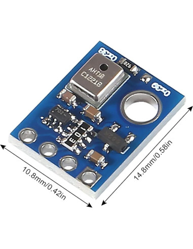 Módulo de Medición Digital de Temperatura y Humedad Alinan AHT10