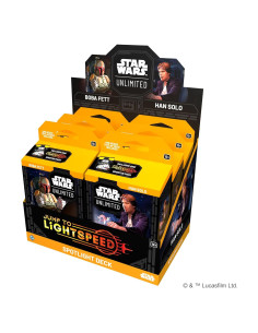 Juego de Cartas Star Wars: Unlimited - Mazo Spotlight 6 Mazos