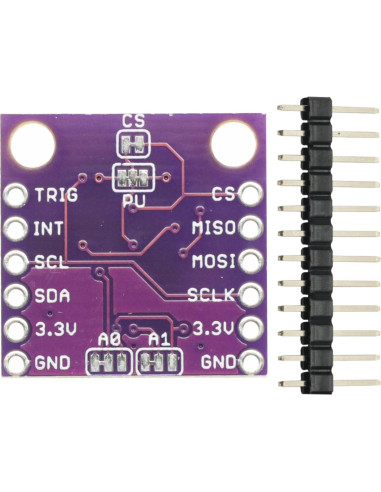 Sensor Hall 3D MLX90393 GODIYMODULES I2C SPI Sin Contacto