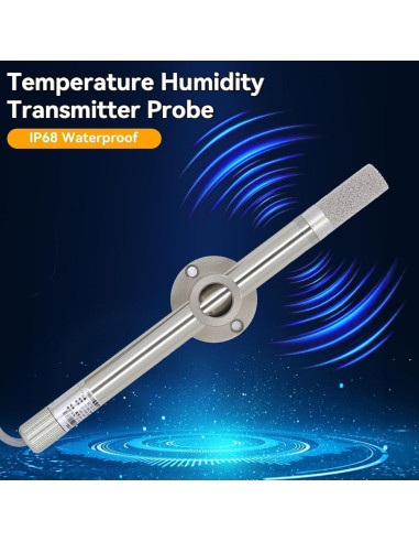 Sensor de Humedad y Temperatura FG6020 IP68 4-20mA 15-30V CC