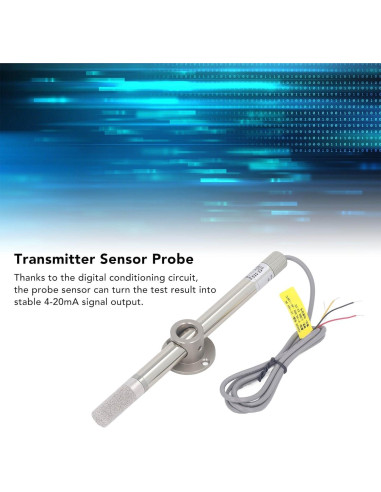 Sensor de Humedad y Temperatura FG6020 IP68 4-20mA 15-30V CC