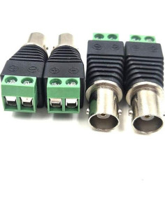 Conector BNC hembra a terminal de tornillo para CCTV - 10 Pcs 2