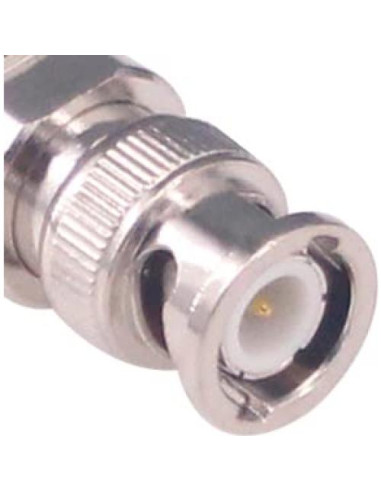 Adaptador Coaxial BNC Macho a N Hembra RF 50 Ohm 2 Pcs