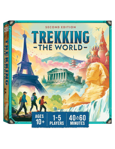 Juego de Mesa Trekking The World 2da Edición Underdog Games