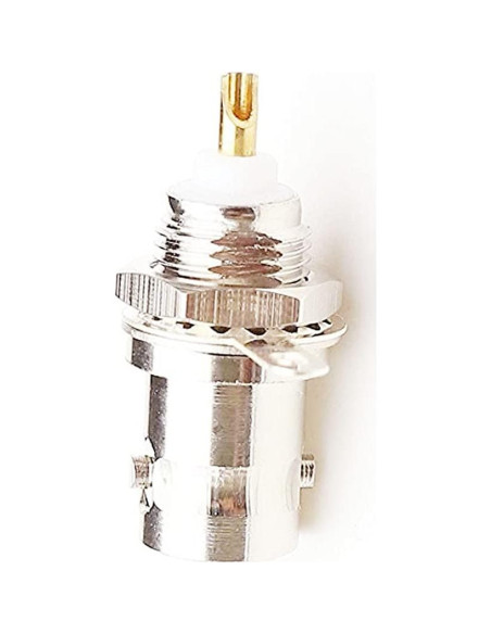 Conector BNC Hembra Montaje en Chasis 8 Pack Soldadura