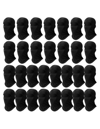 30 Piezas Máscaras Balaclava UV Protección para Hombres y Mujeres