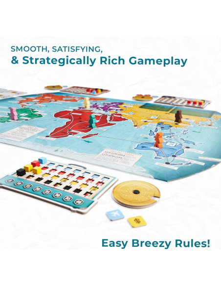 Juego de Mesa Trekking The World 2da Edición Underdog Games Juego de Mesa Trekking The World 2da Edición Underdog Games