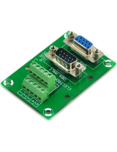 Placa de ruptura D-SUB DB9 macho/hembra Electronics-Salon
