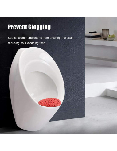 Pantallas de Orinal CNQLIS 10 Piezas Aroma Cereza Antisalpicaduras