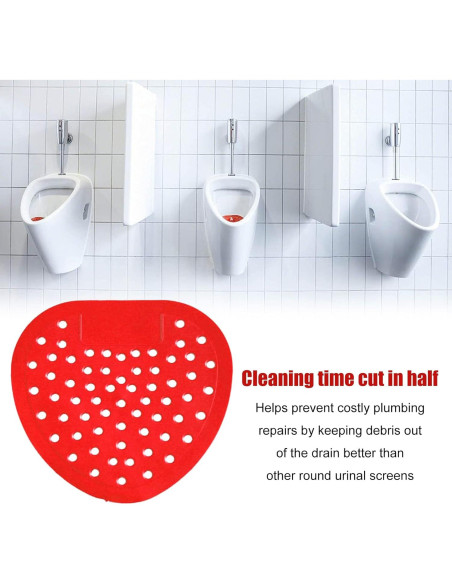Pantallas de Orinal CNQLIS 10 Piezas Aroma Cereza Antisalpicaduras
