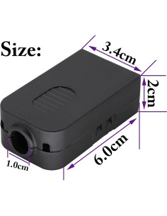 Adaptador VGA hembra DB15 a terminal de tornillo 2 paquetes 2