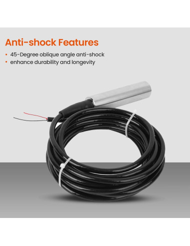 Sensor de Nivel de Agua EIMSOAH 0-4m 24VDC 4-20mA IP68