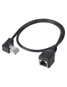 Cable de Extensión Ethernet Cat5 GELRHONR 50CM Macho/Hembra Izquierdo