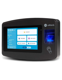 Reloj de Tiempo uAttend JR2000 con Huellas Dactilares y RFID