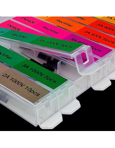 Kit de Diodos Rectificadores EEEEE 130 pcs 7 Valores 2