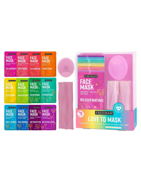 Kit de Mascarillas Freeman Love to Mask 14 Piezas