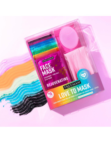 Kit de Mascarillas Freeman Love to Mask 14 Piezas
