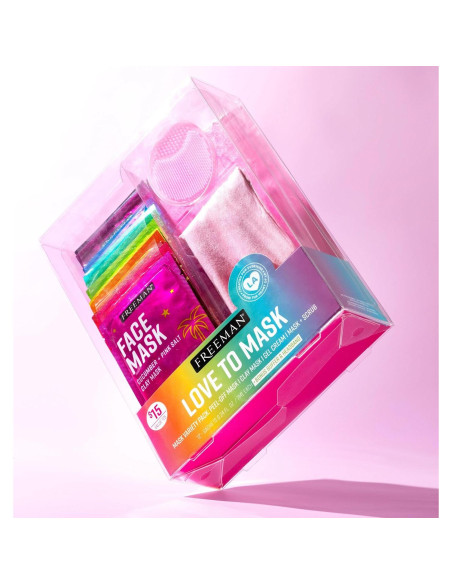Kit de Mascarillas Freeman Love to Mask 14 Piezas