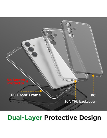 Funda AICase Transparente para Samsung Galaxy S24/S25 6.1" Funda AICase Transparente para Samsung Galaxy S24/S25 6.1"