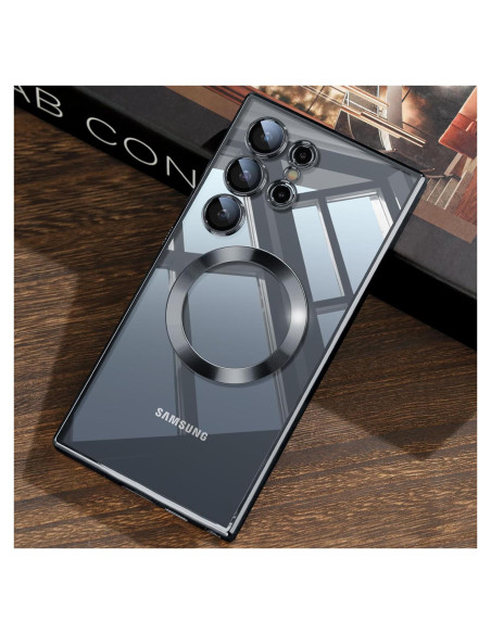 Funda JUESHITUO para Samsung Galaxy S24 Ultra - Titanio Negro