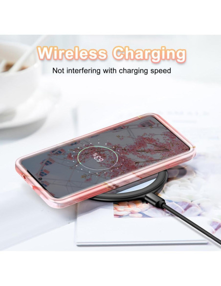 Funda Btscase para Samsung Galaxy S20 6.2" Patrón Mármol Rosa