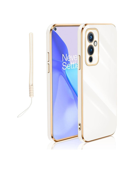 Funda KuDiNi para Oneplus 9 - TPU Blanco, Protección Completa Funda KuDiNi para Oneplus 9 - TPU Blanco, Protección Completa