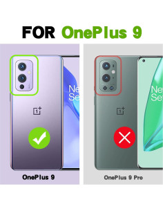 Funda KuDiNi para Oneplus 9 - TPU Blanco, Protección Completa 2