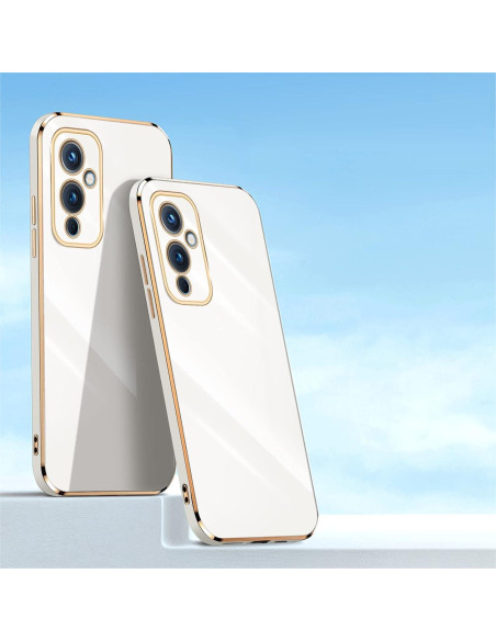 Funda KuDiNi para Oneplus 9 - TPU Blanco, Protección Completa Funda KuDiNi para Oneplus 9 - TPU Blanco, Protección Completa