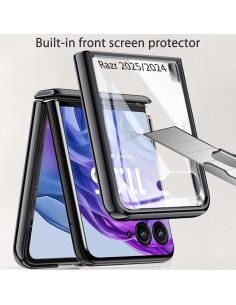 Funda Transparente YuetWay para Motorola Razr 2025/2024 con Protector 2