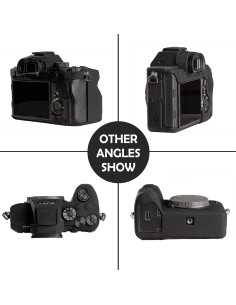 Funda de cámara STSEETOP para Sony A7RIV A7R4 - Silicona Negra 2