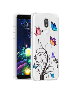 Funda TPU Mariposa para LG K40 / K12 Plus / X4 2019