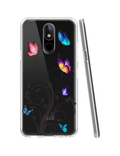 Funda TPU Mariposa para LG K40 / K12 Plus / X4 2019 2