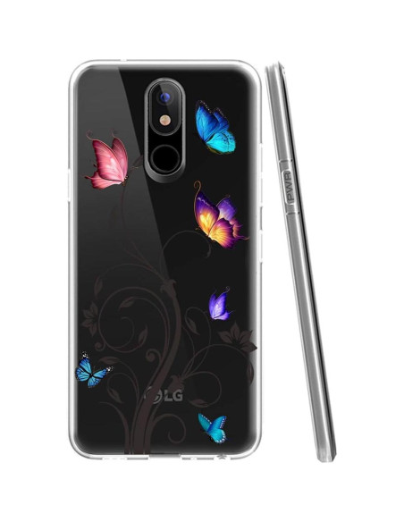 Funda TPU Mariposa para LG K40 / K12 Plus / X4 2019
