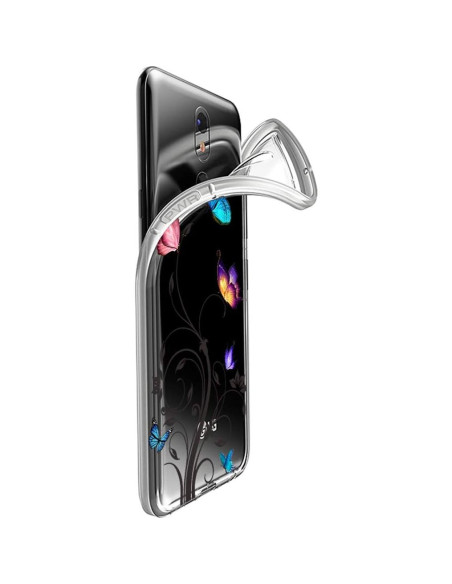 Funda TPU Mariposa para LG K40 / K12 Plus / X4 2019