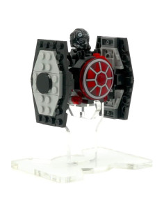 Soporte de Exhibición Acrílico para LEGO 75194 Caza TIE Microfighter