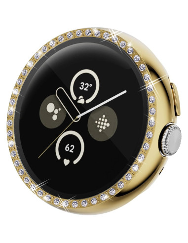 Funda Protectora para Google Pixel Watch 3 45mm Dorado